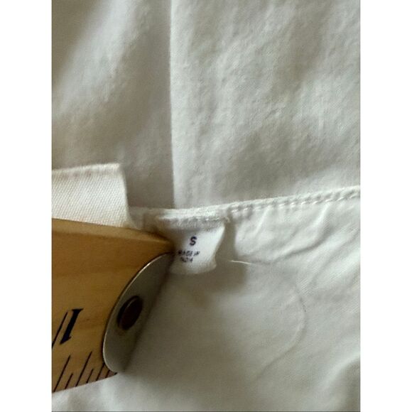 GAP White Boho Eyelet Embroidered Cotton Dress – Small - Picture 11 of 13